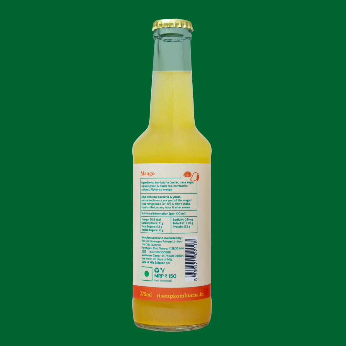 Mango Kombucha *Seasonal*