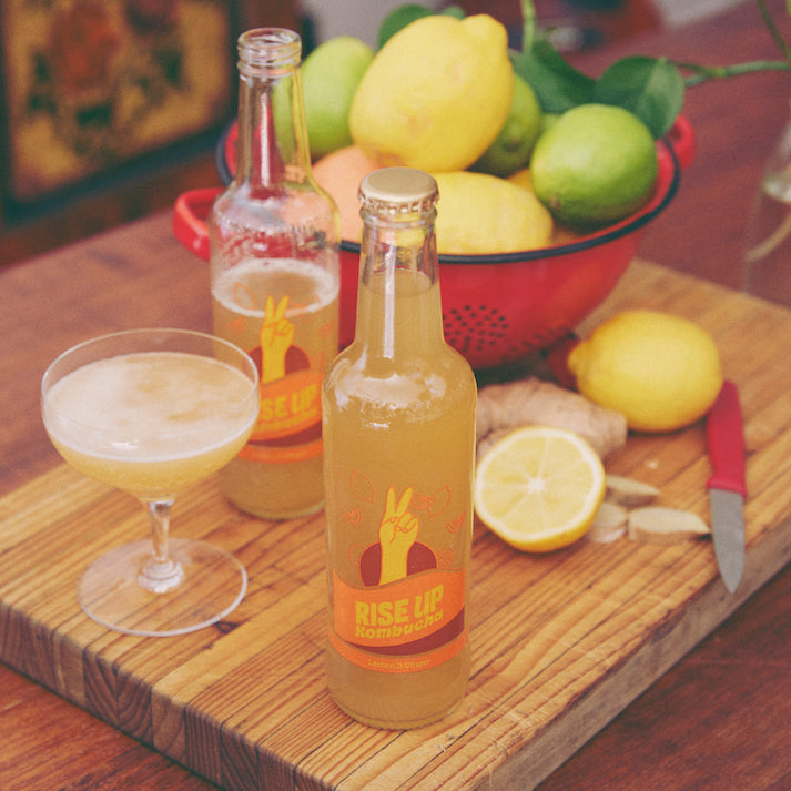 Lemon & Ginger Kombucha