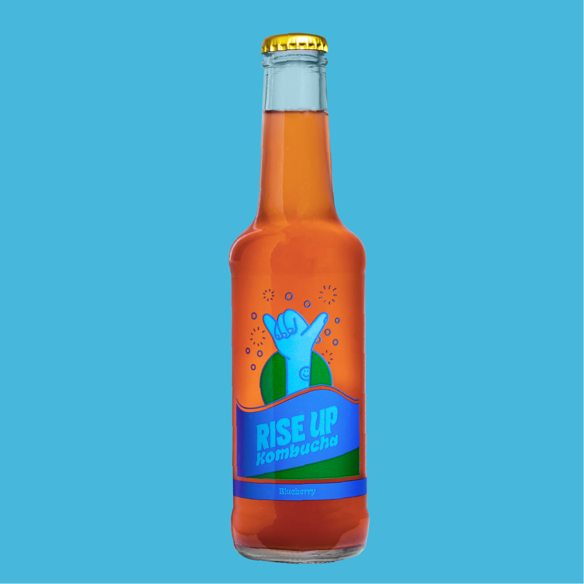 Blueberry Kombucha